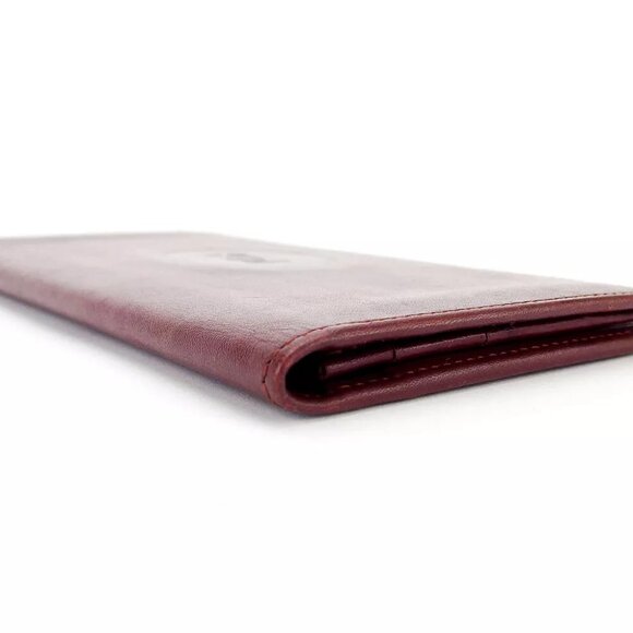 Cartier length wallet mast line Bordeaux leather Authentic used - Picture 16 of 16